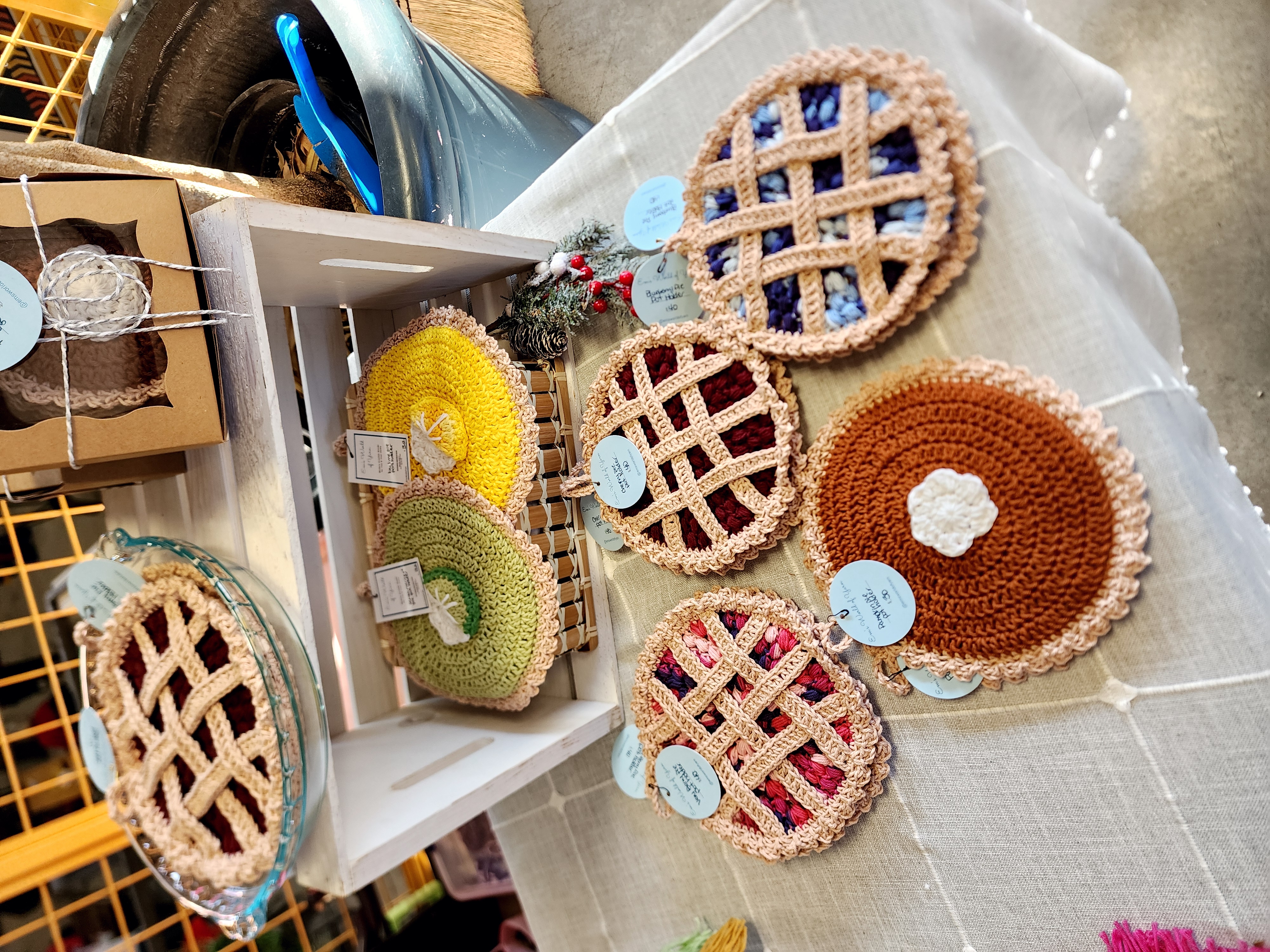Pie Pot Holder Trivets