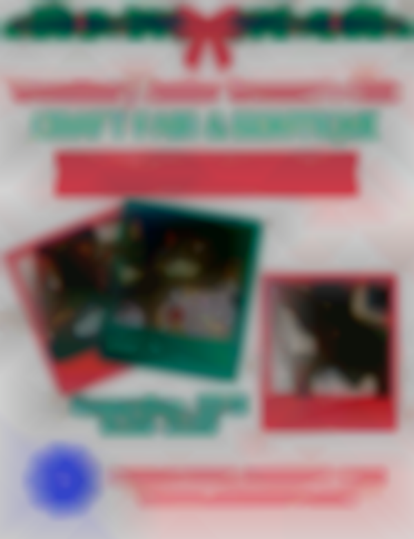 2025 Woodbury Middle 39th Christmas Craft Fair & Boutique — Dec 6th