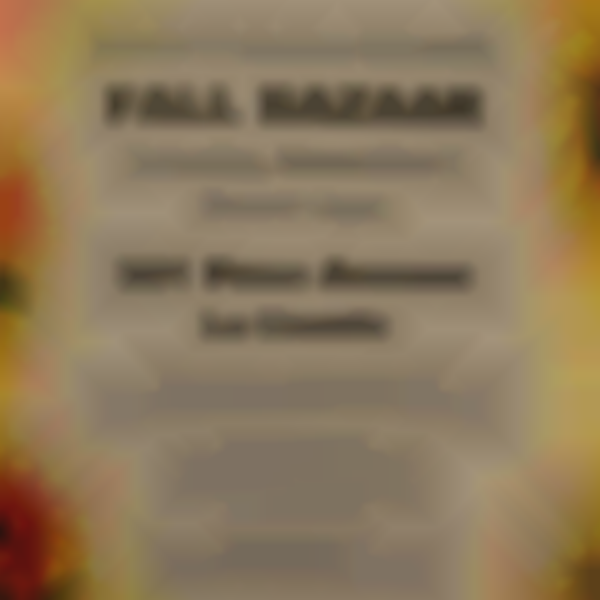 2025 First Christian Church Fall Bazaar | Nov 2nd