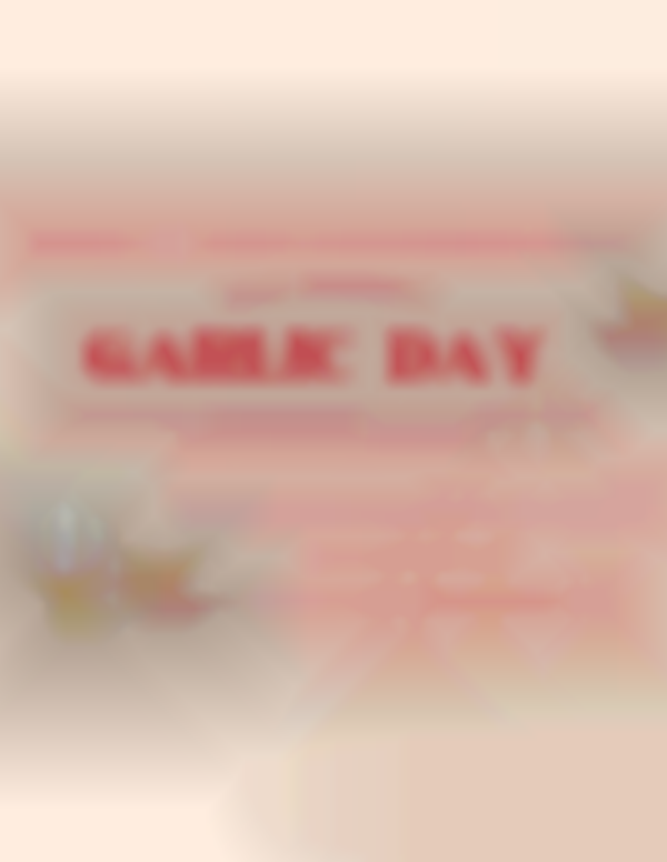 6th Annual Lyons Farmers' Market Garlic Day | Saturday, September 13th