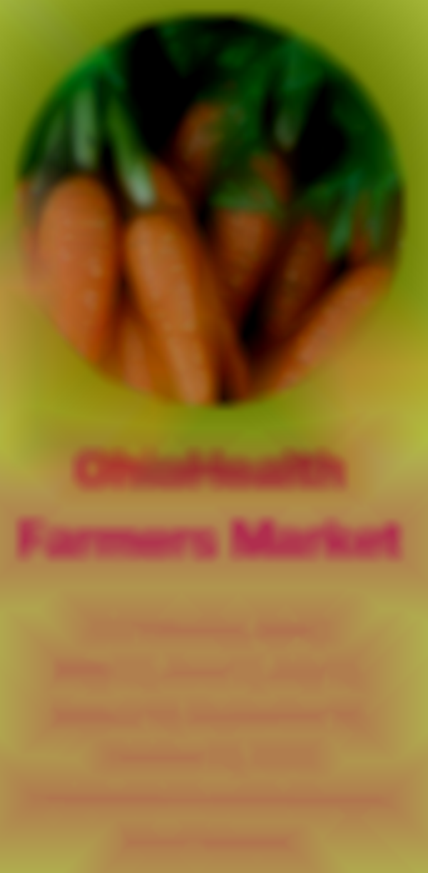 OhioHealth Farmers Market | October 21