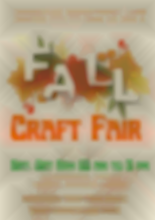 Fall Craft Fair