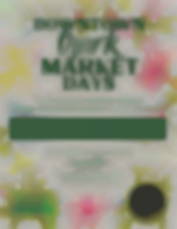 2025 Downtown Ozark Market Days | Aug 2