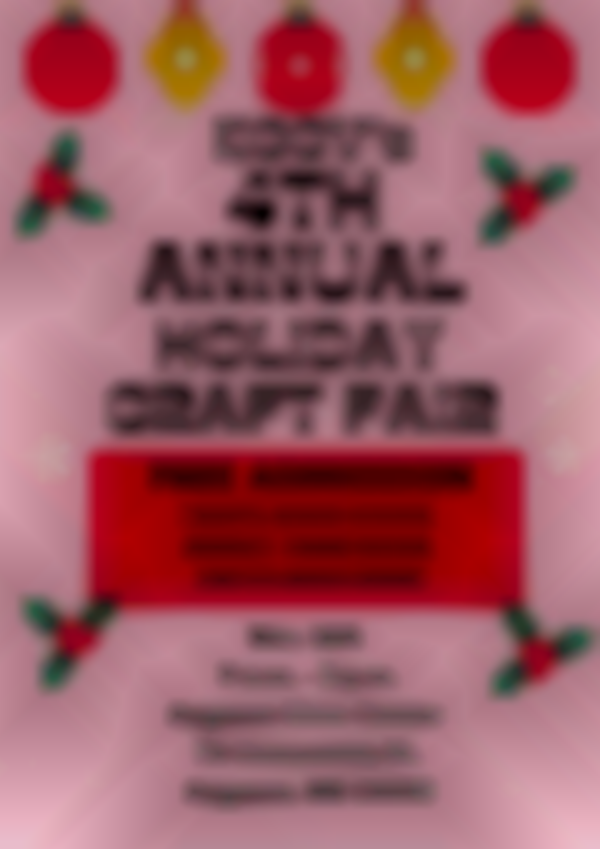 KCCV's 4th Annual Holiday Craft Fair