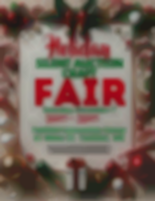 Holiday Silent Auction Craft Fair - private fundraiser 