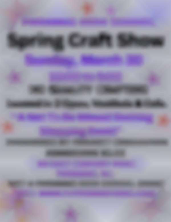 Spring Craft Show, Sun., March 30, Paramus H.S 140 Art & Craft Exhibitors, The Ultimate Shopping Day