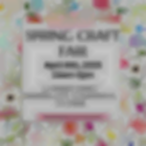 Spring Craft Fair
