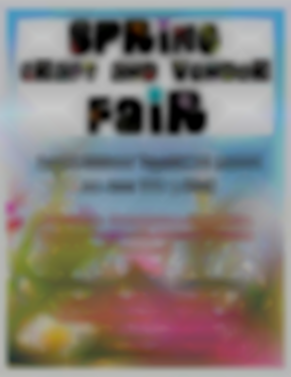Spring Craft and Vendor Fair