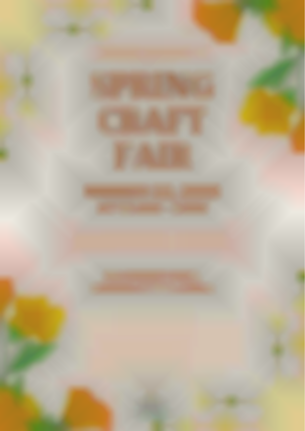 Spring Craft Fair 