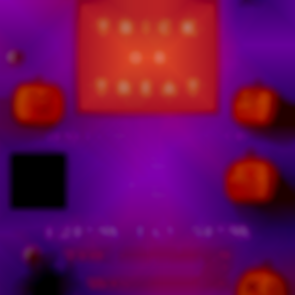 Trick Or Treat Halloween Pop Up 
