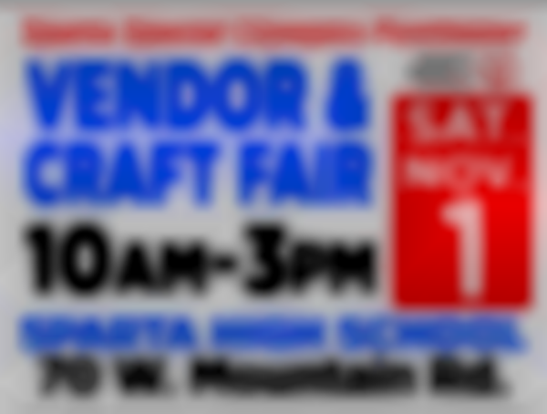 Sparta Special Olympics Fall 2025 Vendor & Craft Fair