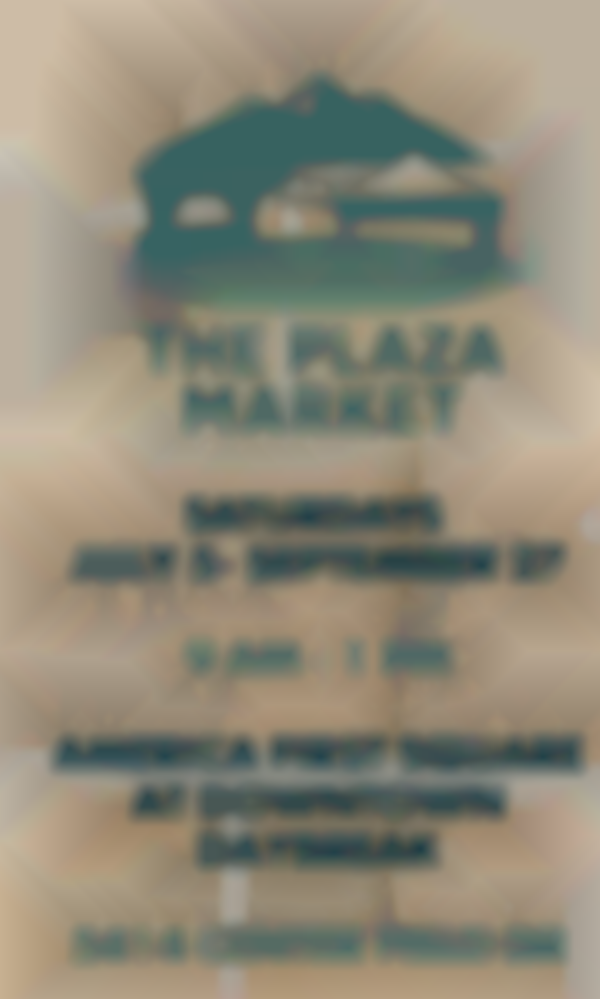 2025 Plaza Market at Downtown Daybreak | Saturday, Sept 13