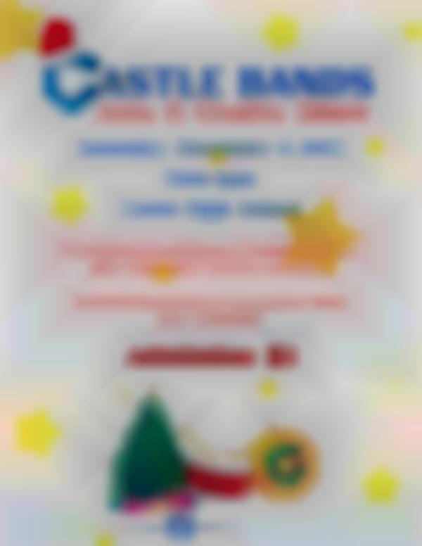 2025 Castle Bands Arts & Crafts Show — Dec 6th