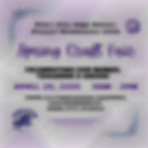 Pearl City High School Project Graduation Spring Craft Fair