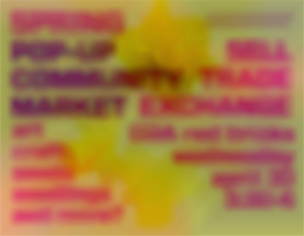 Spring Pop-up Community Market!