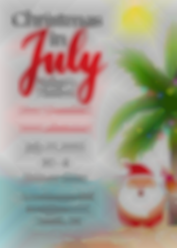 Christmas In July Maker's Market