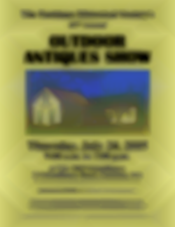 Eastham Historical Society 48th Annual Antique Show