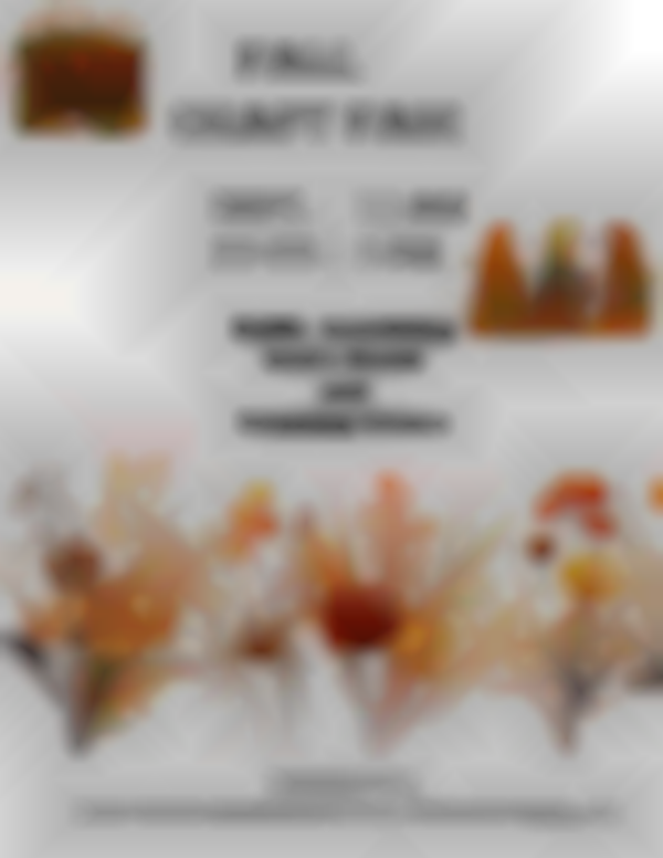 Fall Craft Fair