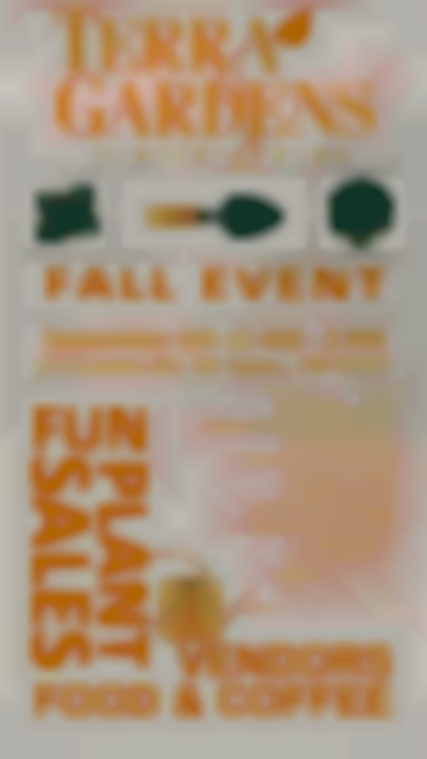 Terra Gardens Fall Event 2025