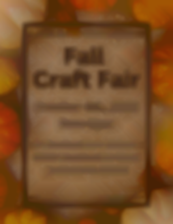 Fall Craft Fair