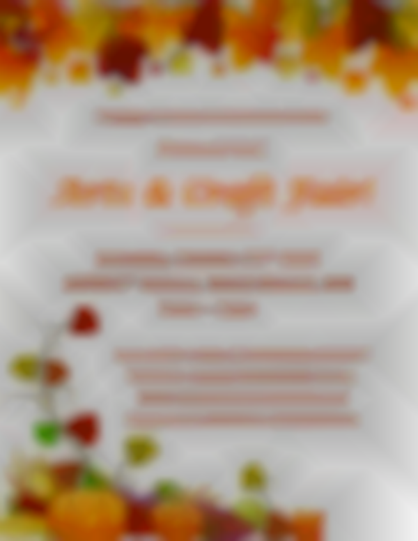 Fall Arts & Crafts Fair