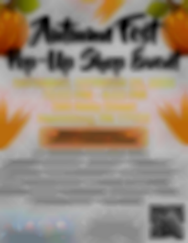 AUTUMN FEST POP-UP SHOP EVENT