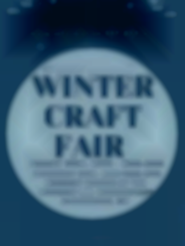 Winter Craft Fair Nov. 14-15, 2025