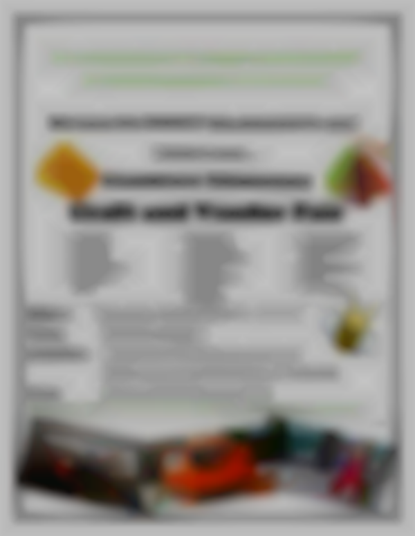Grandview Elementary's 5th Annual Craft & Vendor Fair