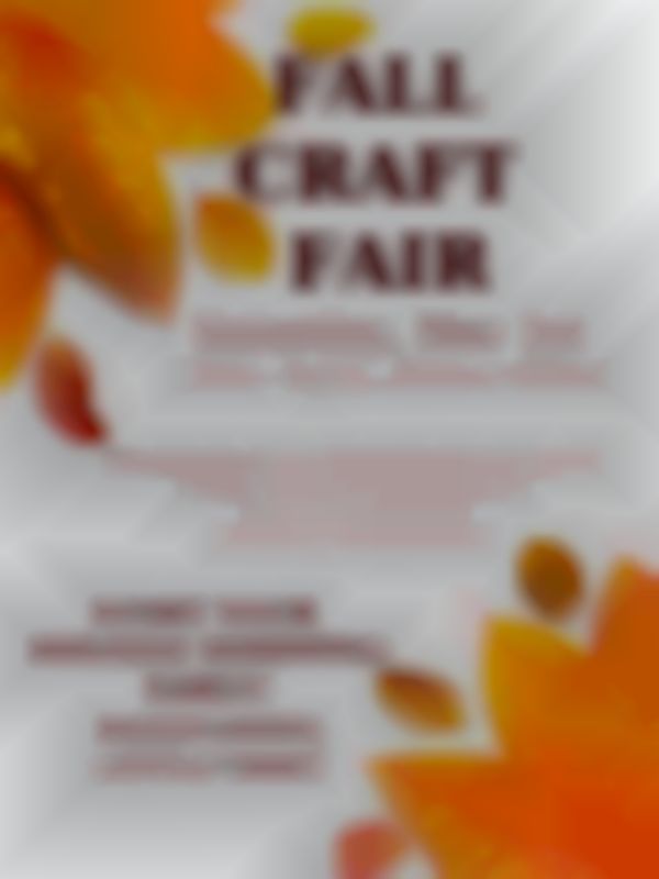 Stockholm United Methodist Church’s Fall Craft Fair