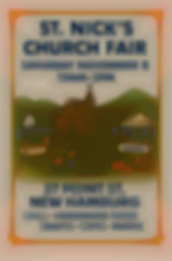 St. Nick's Church Fair in New Hamburg