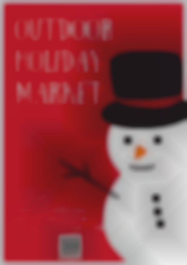 Free Outdoor Holiday Market