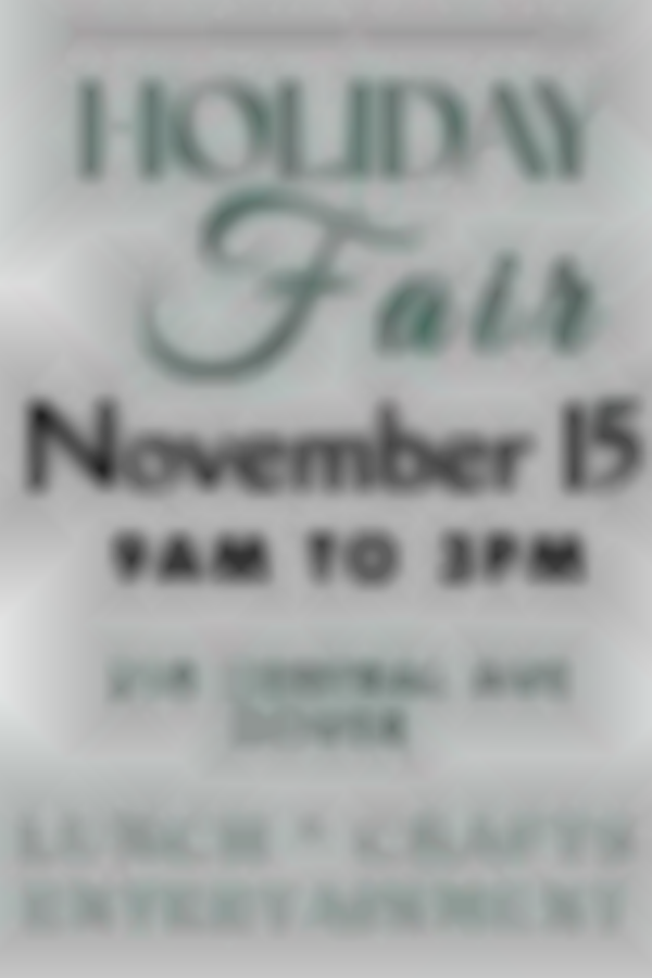 Annual Holiday Fair at First Parish Church
