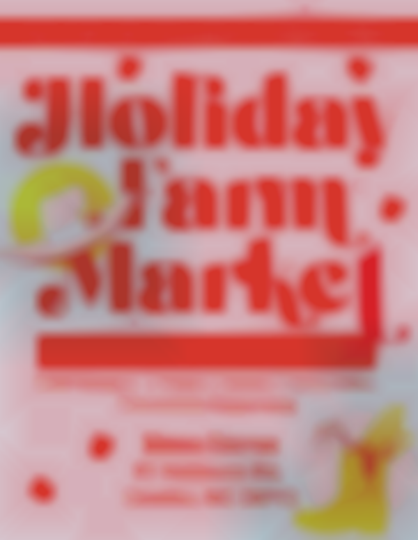 FREE Ross Farm and Appalachian Standard Annual Holiday Market