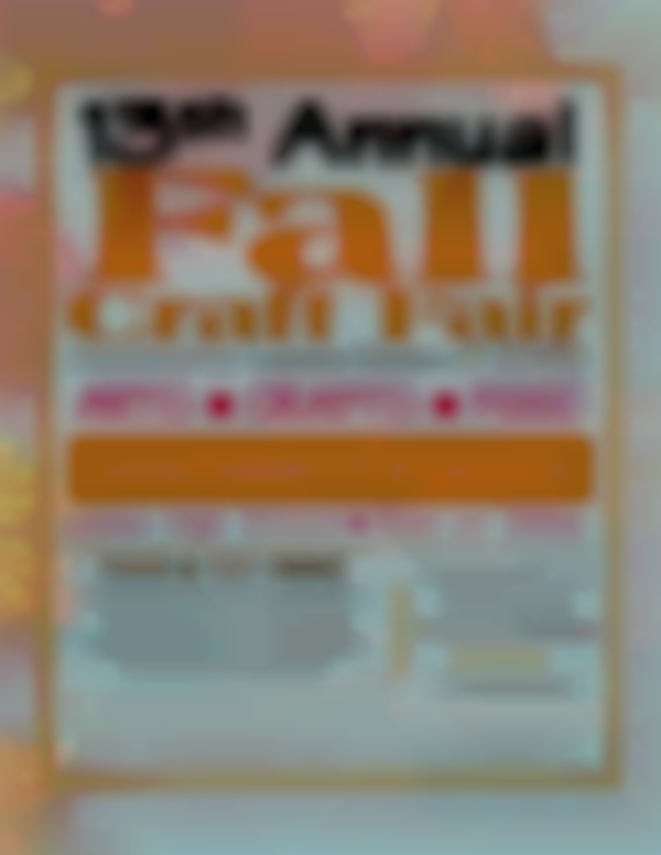 13th Annual Laona Fall Craft Show