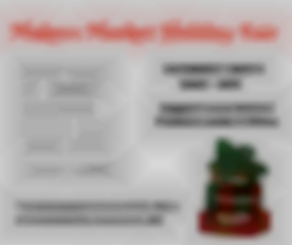 Makers Market Holiday Craft Fair