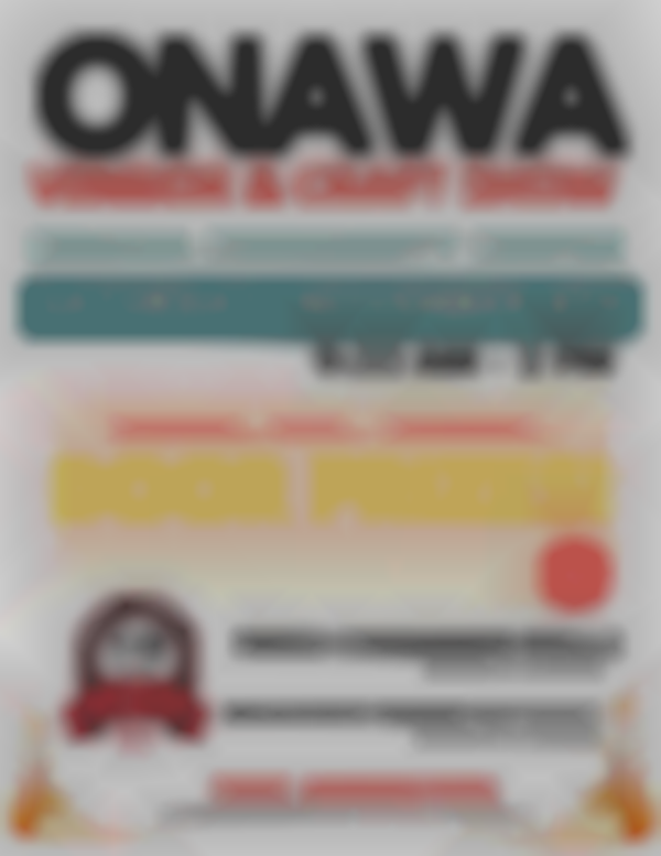 Onawa Vendor & Craft Show