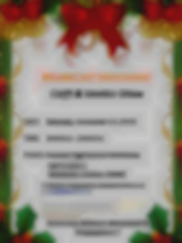 Bearcat Holiday Craft Show 