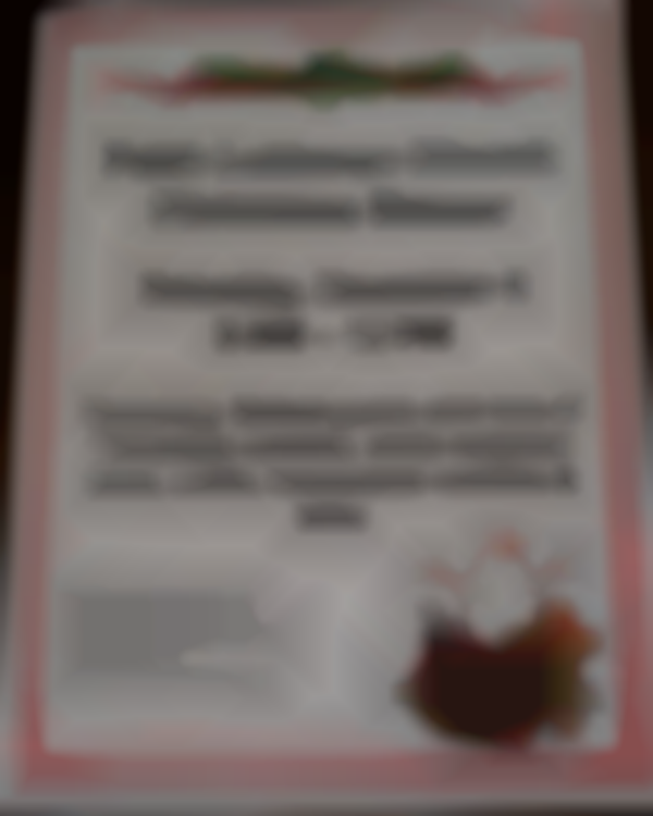 Faith Lutheran Church Christmas Bazaar