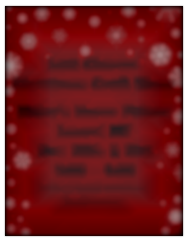 Last Chance Christmas Craft Show