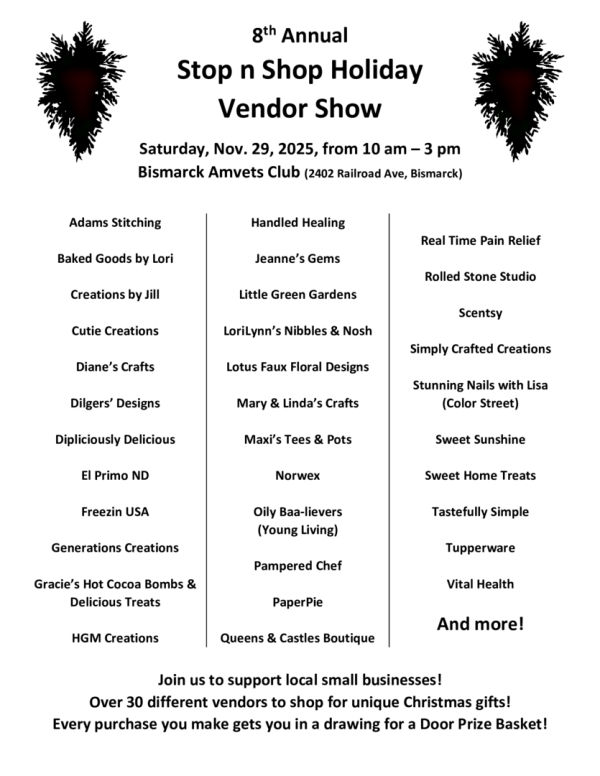 8th Annual Stop n Shop Holiday Vendor Show