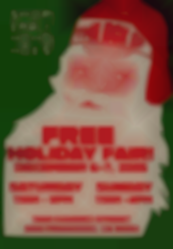 The Box SF Holiday Artists & Makers Fair