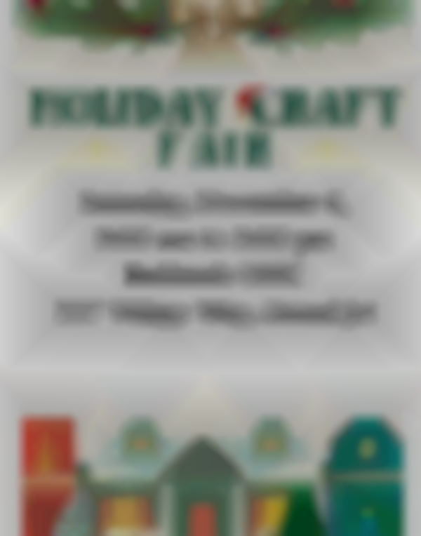 Redlands United Methodist Church Craft Fair