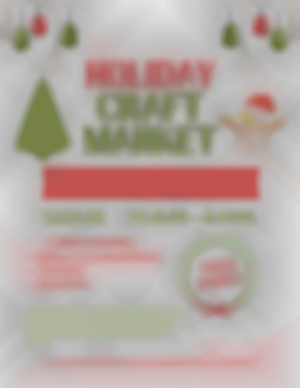 RICHARD YOAKLEY HOLIDAY CRAFT MARKET