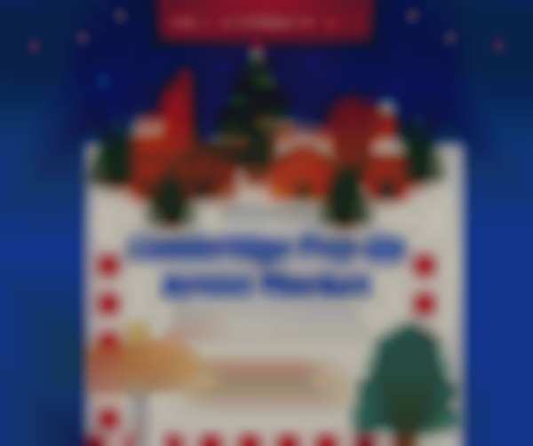 Cambridge Pop-Up Artist Market