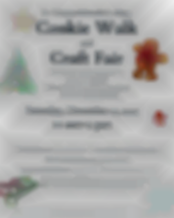 Cookie Walk & Craft Fair St. Thomas More Church, Lake Ariel, PA 