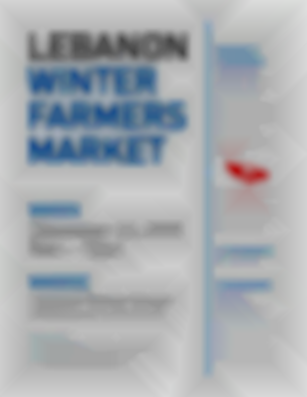 Lebanon Winter Farmers Market