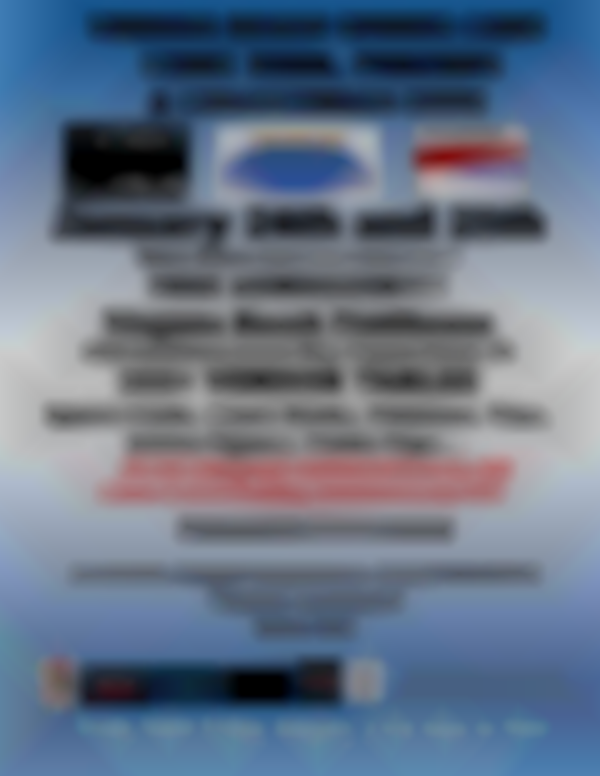 Virginina Beach Sports Card, Pokemon, Comic Book, Toy & Collectibles Expo