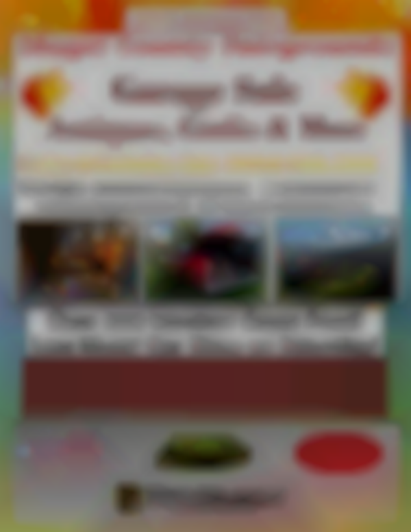 32nd ANNUAL  Skagit County Fairgrounds  FALL Garage Sale, Antiques, Crafts, Car Show & More