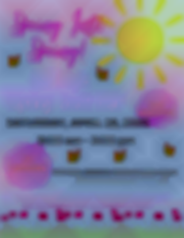 Spring Into Spring Craft Fair