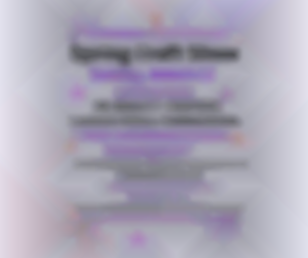 Spring Craft Show, Sun, March 22, 10 to 5, Paramus H.S. Paramus, NJ. 145 Exhibitors Arts & Crafts